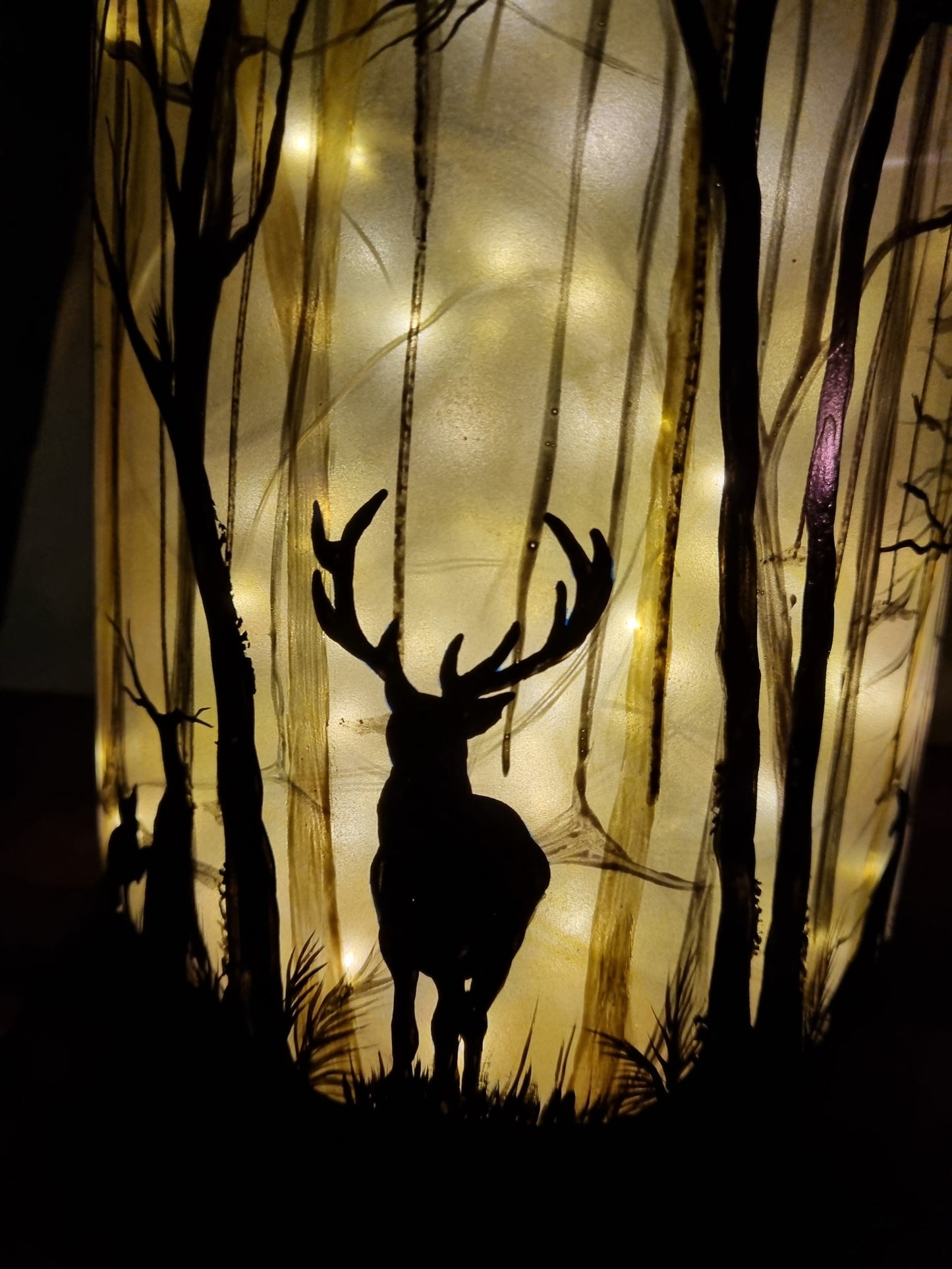 Woodland Stag lamp