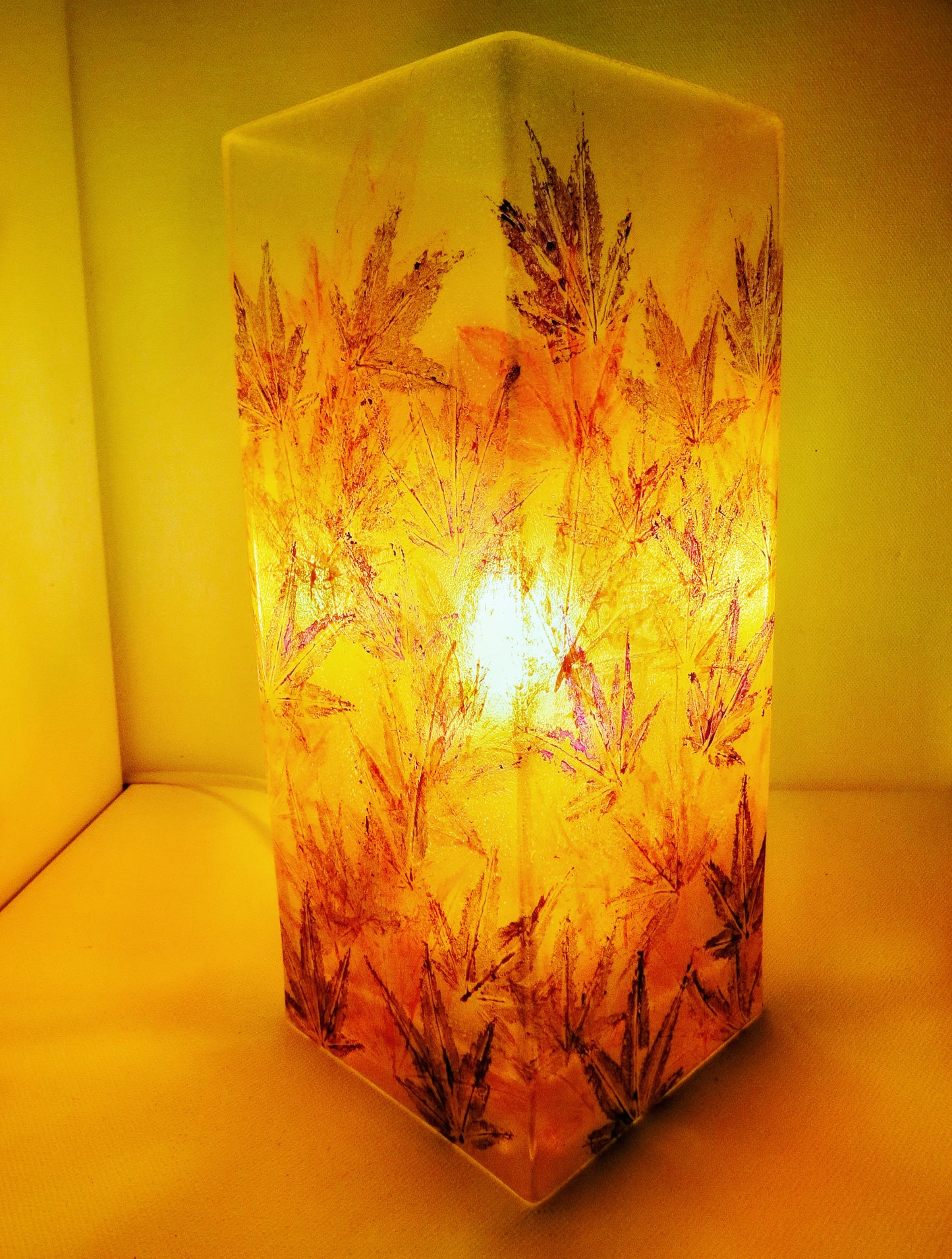 OOAK Sustainable light, handmade by cornish artist, modern homewares 