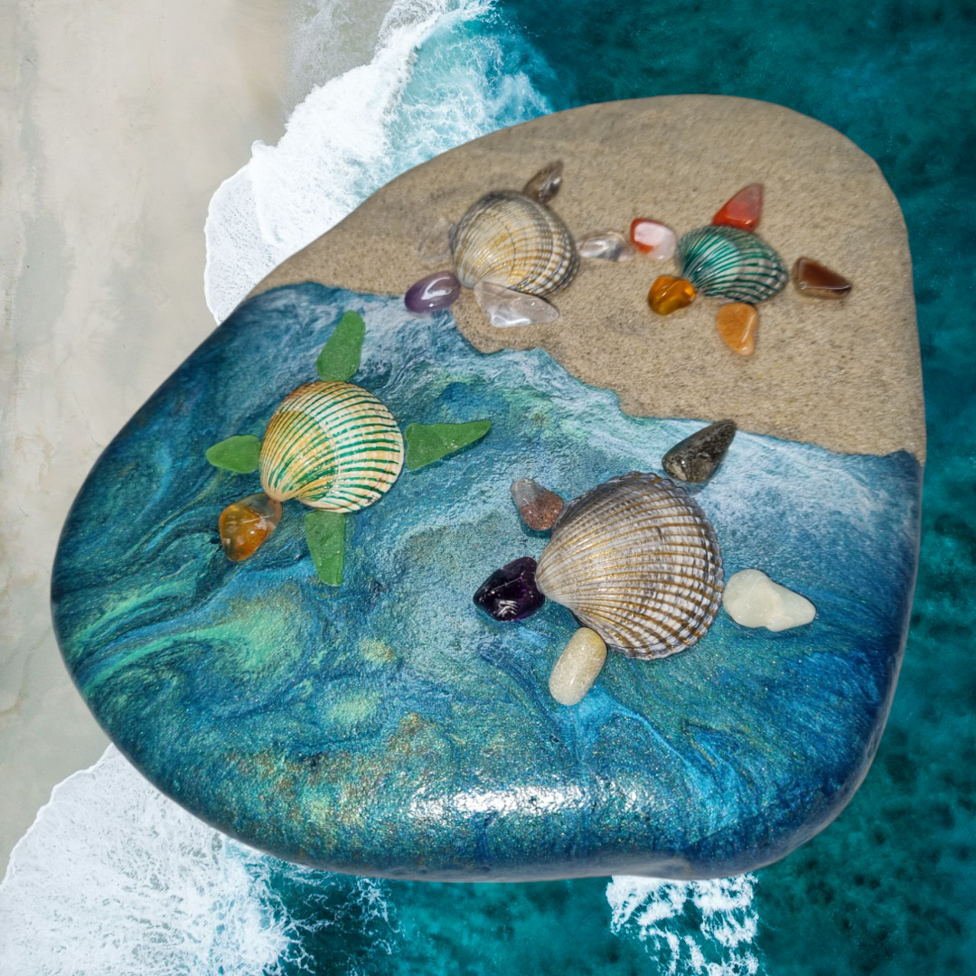 Beach theme gift sea turtles sustainable 