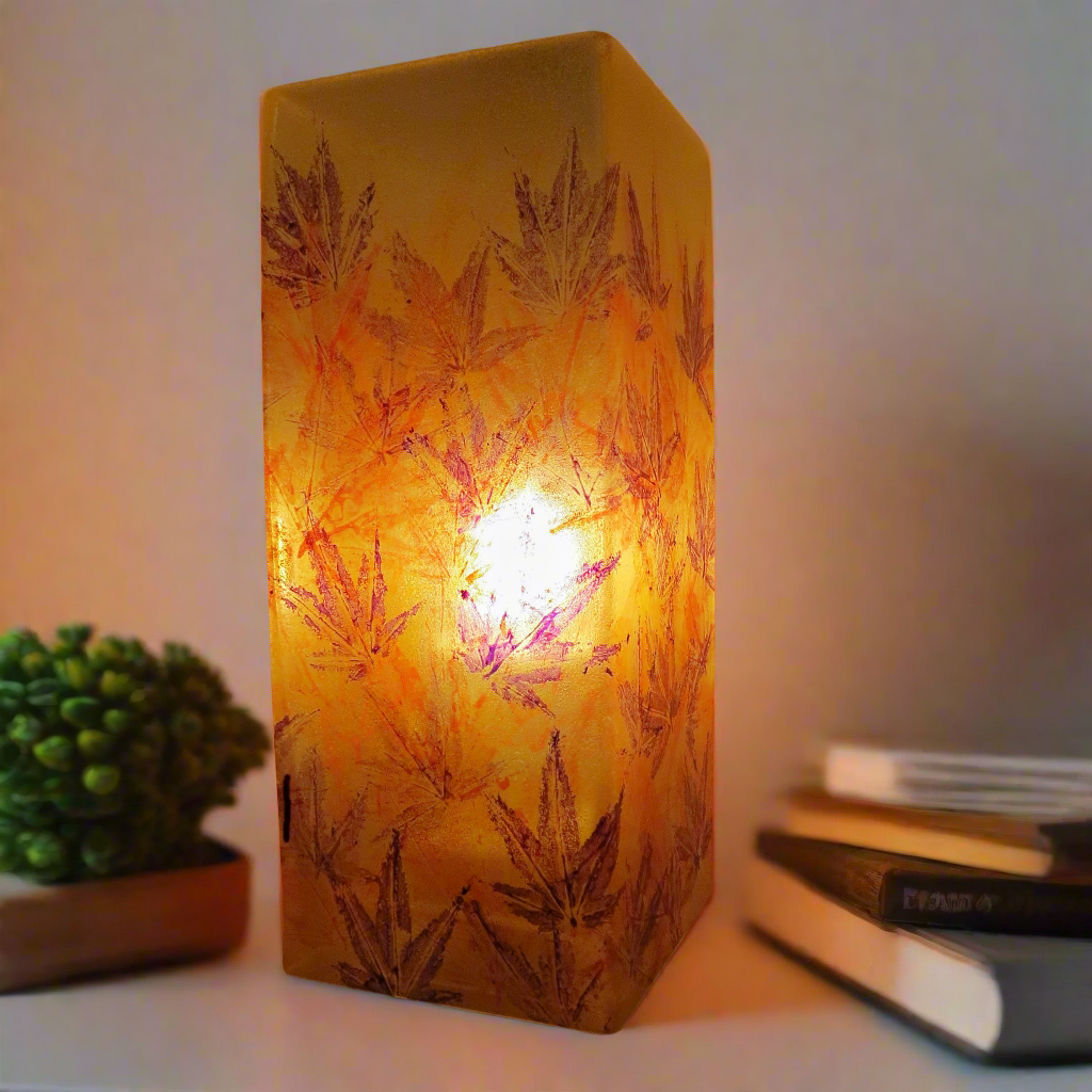 OOAK Sustainable Art Table Lamp Modern Design 